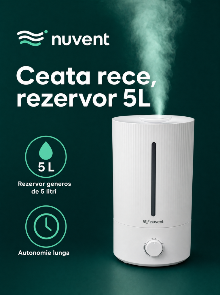 NuVent NV-115 cu rezervor de 5 L